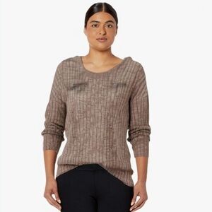 Womens Sweaters Dressy Casual Crewneck Long Sleeve Shirt